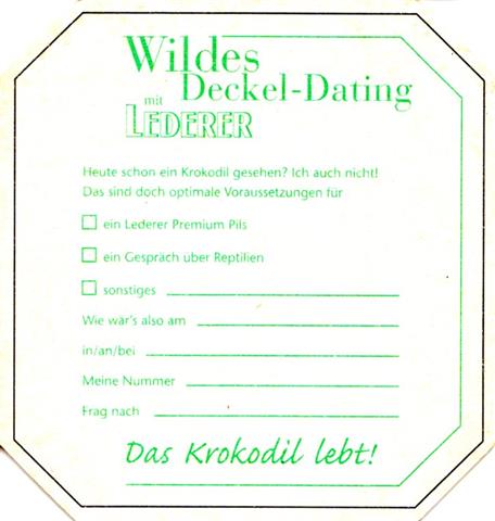 nürnberg n-by lederer über 500 2b (8eck195-wildes deckel dating-grün)